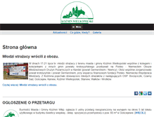 Tablet Screenshot of kozminwlkp.pl